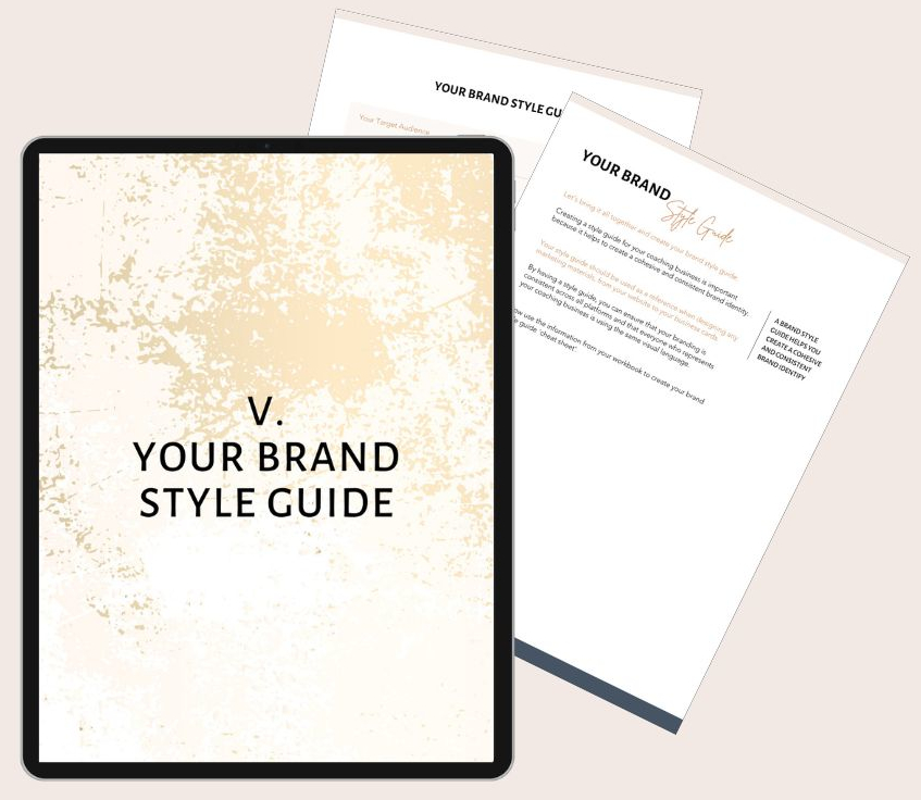 Website Clarity Guide - brand style guide