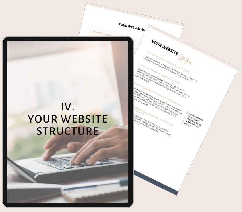 Website Clarity Guide - website structure
